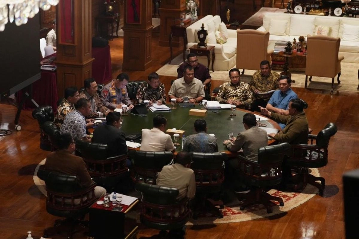 Prabowo Kumpulkan Menhan, Panglima TNI, Kepala BIN hingga Kapolri di Hambalang, Ada Apa?
