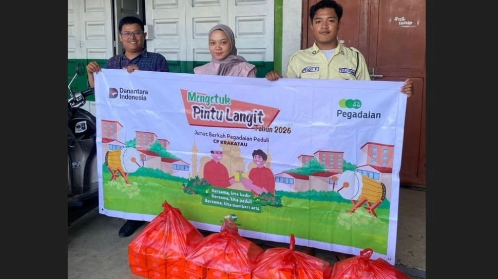 Mengetuk Pintu Langit, Pegadaian Salurkan Bantuan untuk Masyarakat Medan