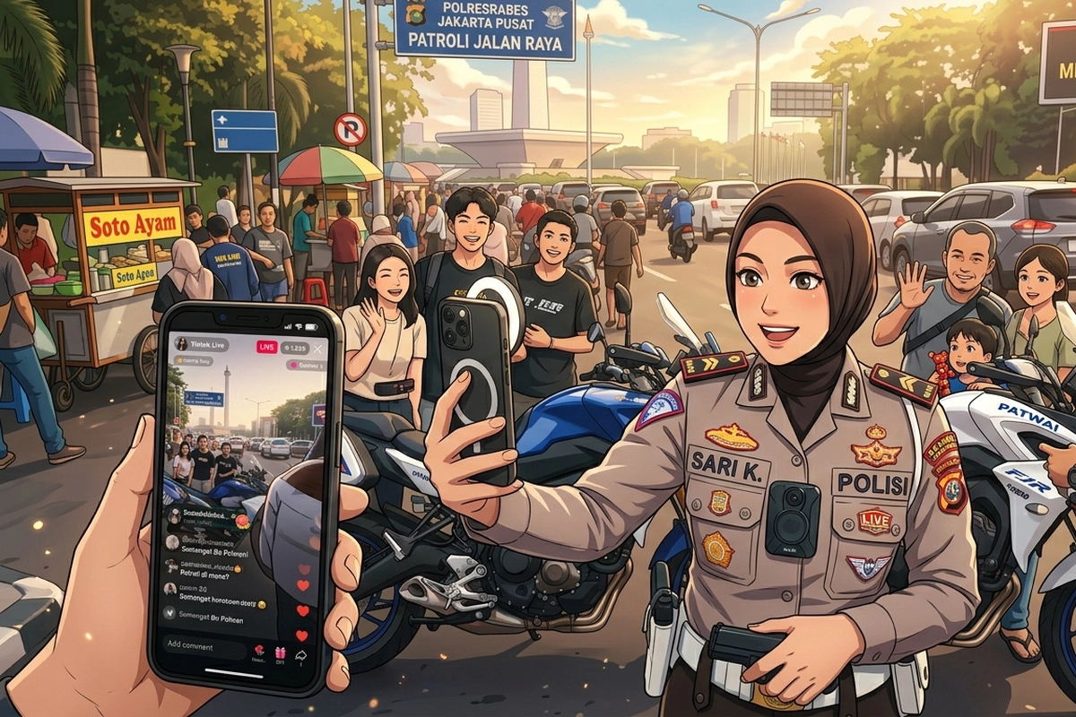 Polri Larang Anggota Lakukan ''Live Streaming'' Saat Bertugas, Ini Alasannya