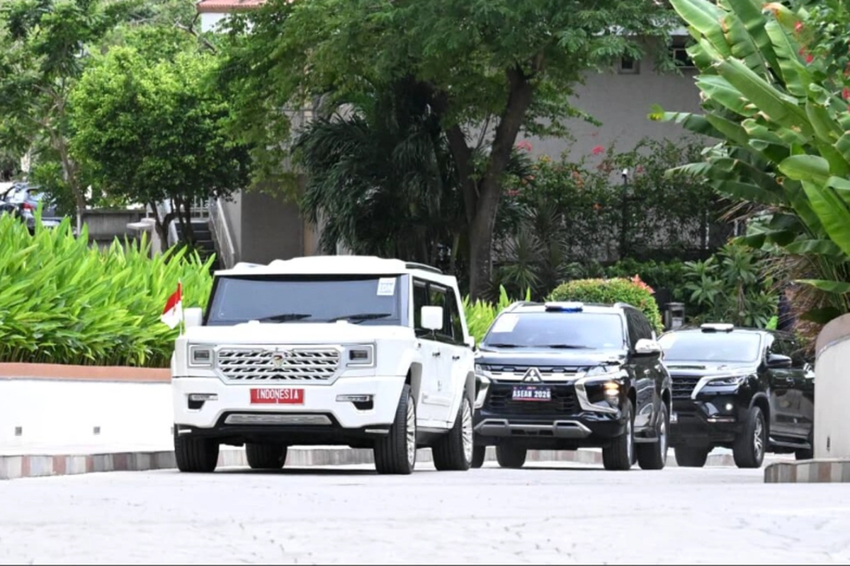 KTT ASEAN di Filipina, Prabowo Hadiri Sesi Retreat Naik Mobil Maung