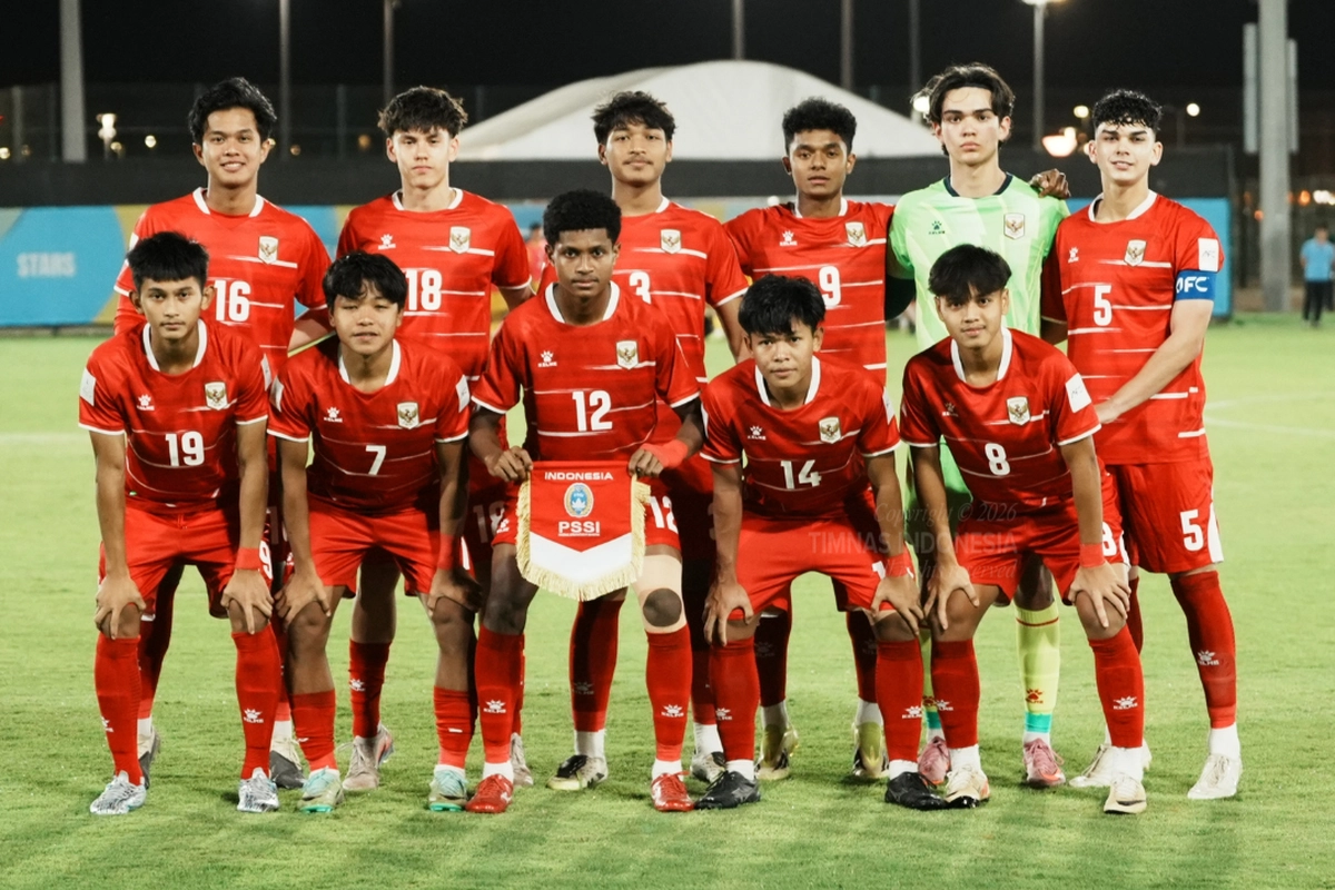 Link Live Streaming Timnas U17 Indonesia Vs Qatar di Piala Asia U17