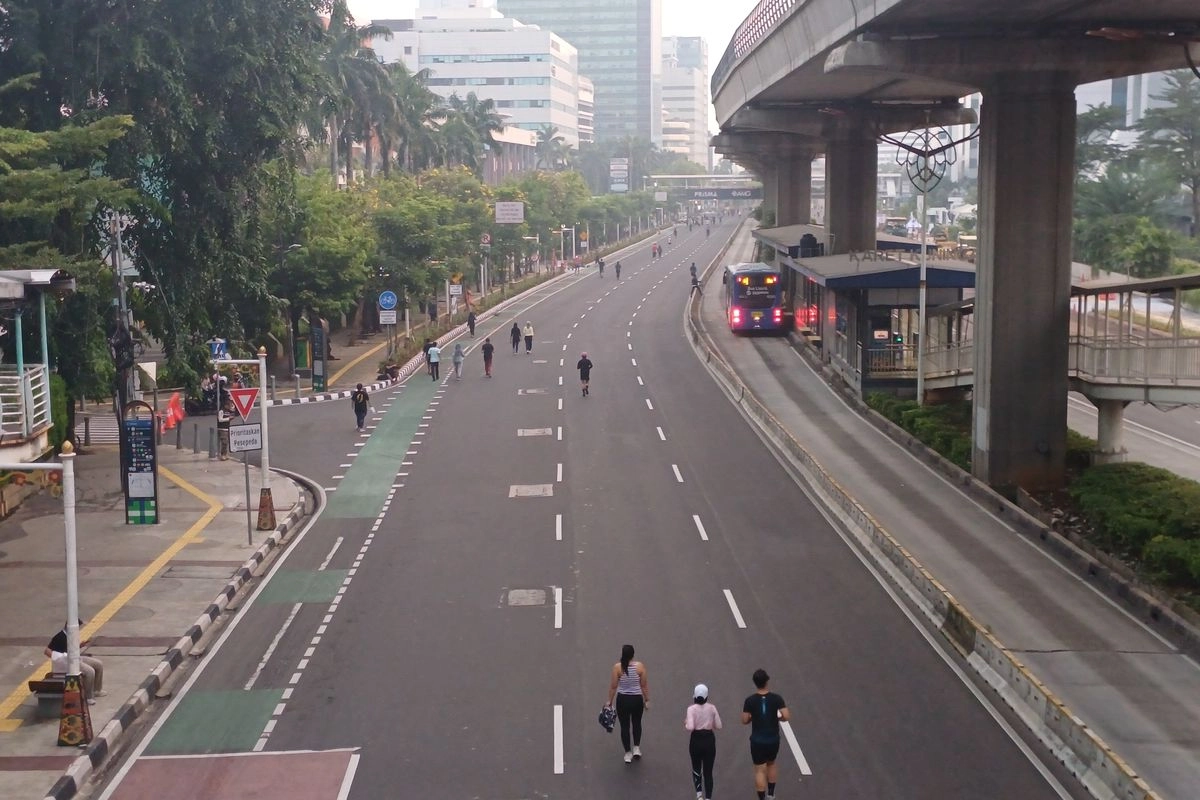 CFD Rasuna Said Dibuka, Ribuan Warga Antusias: Jakarta Punya Ikon Baru