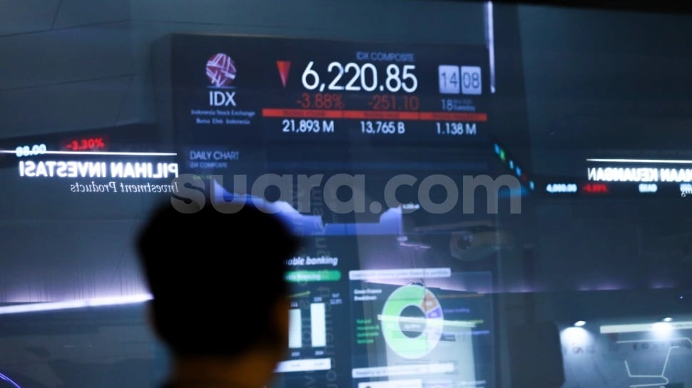 IHSG Masih Merosot pada Pembukaan Senin ke Level 6.959