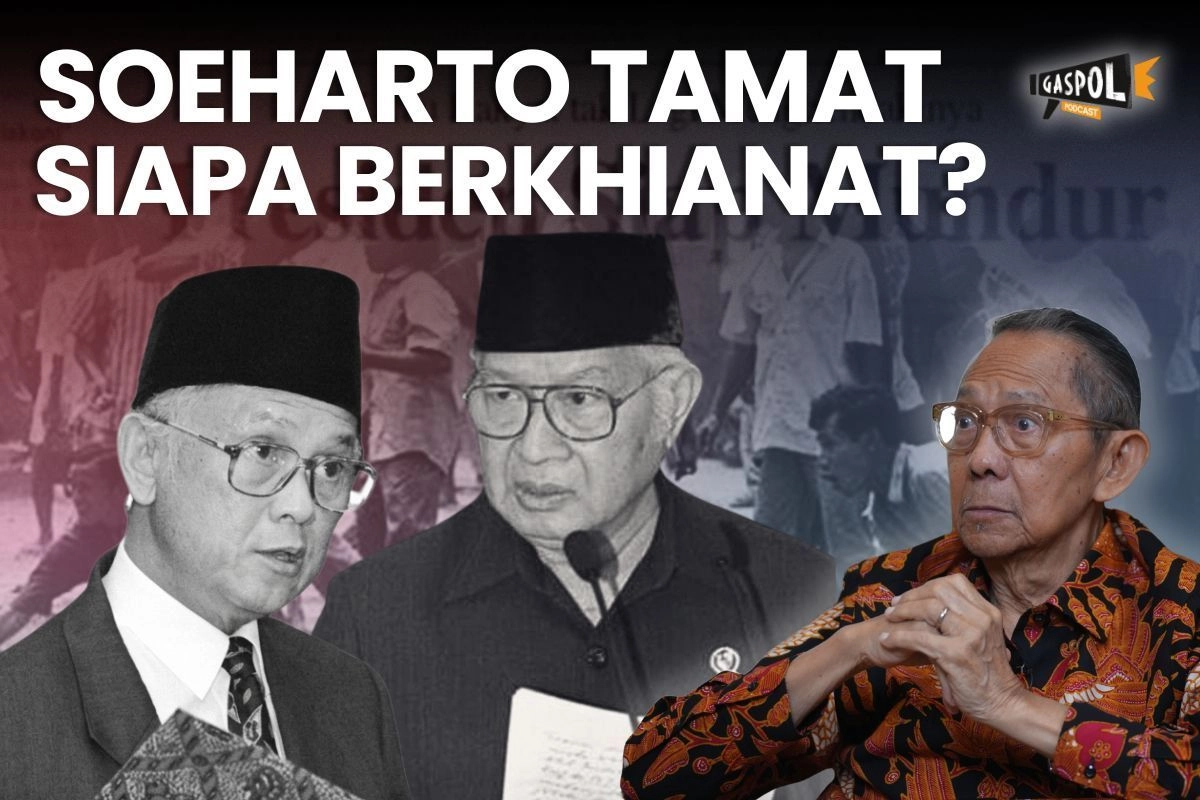 Gaspol Hari Ini: Hari-hari Terakhir Soeharto Berkuasa, Para Menteri Bergerilya?