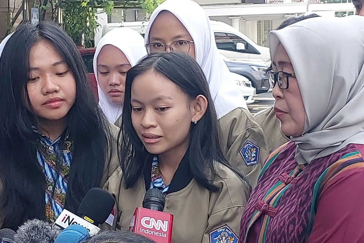 Josepha Peserta Lomba Cerdas Cermat MPR Temui Gibran, Dapat Motivasi dan Tips Debat