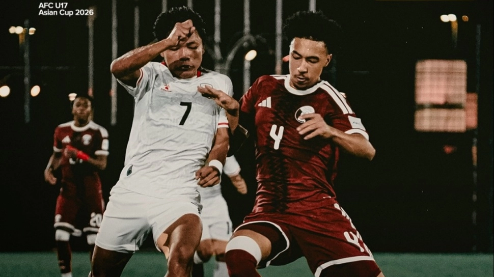Buntut Pukul Pemain Timnas Indonesia U-17, Pilar Qatar Dijatuhi Sanksi Berat oleh AFC