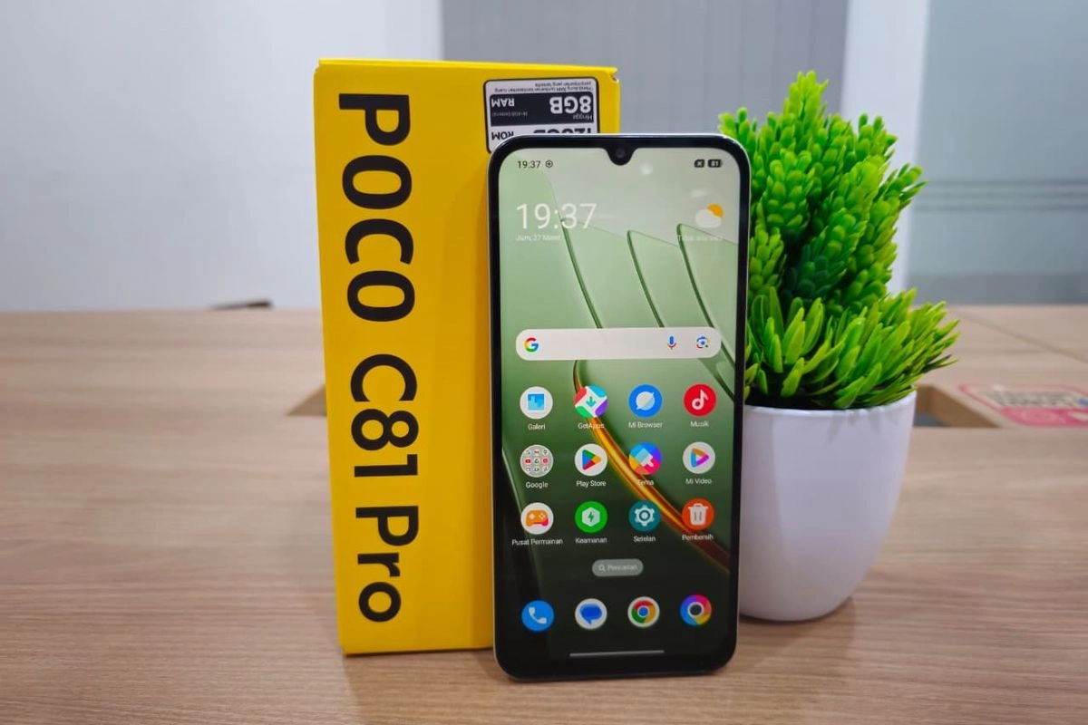 Menggenggam Poco C81 Pro, HP Rp 1 Jutaan dengan Baterai Jumbo