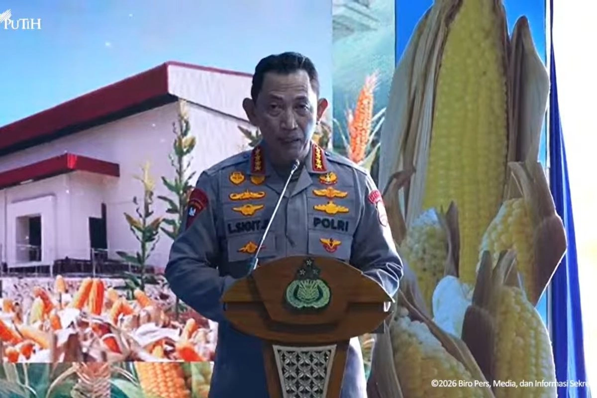 Kapolri: 100 Ton Jagung Hasil Panen Polri Akan Diekspor ke Malaysia