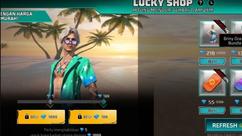 30 Kode Redeem FF Terbaru 17 Mei 2026: Event Lucky Shop Tiba, Rebut Skin MP40 Cobra