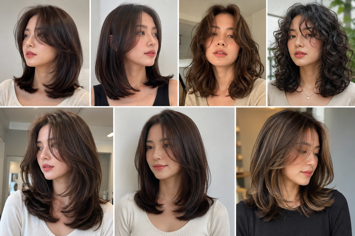 7 Model Rambut Butterfly Cut Sebahu untuk Tampilan Lebih Fresh