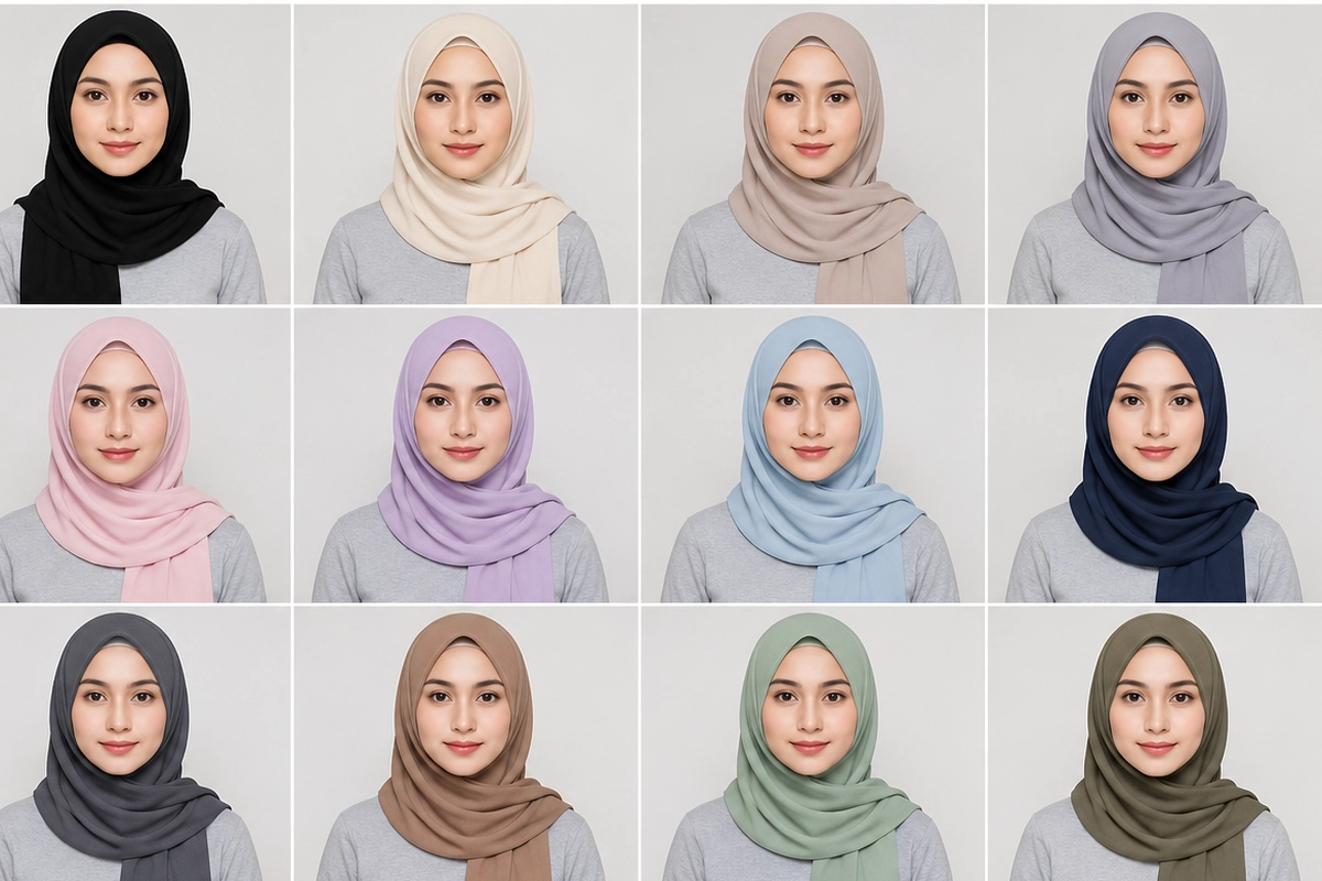 Baju Abu-abu Cocok dengan Jilbab Warna Apa? Ini 17 Inspirasinya