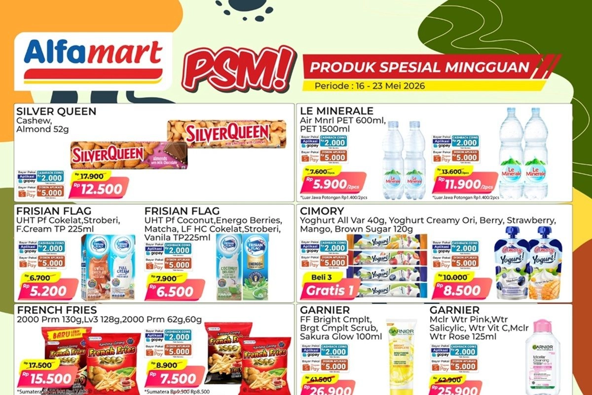 Promo Alfamart PSM 16-23 Mei 2026, Diskon Harga Sunlight dan Pepsodent 