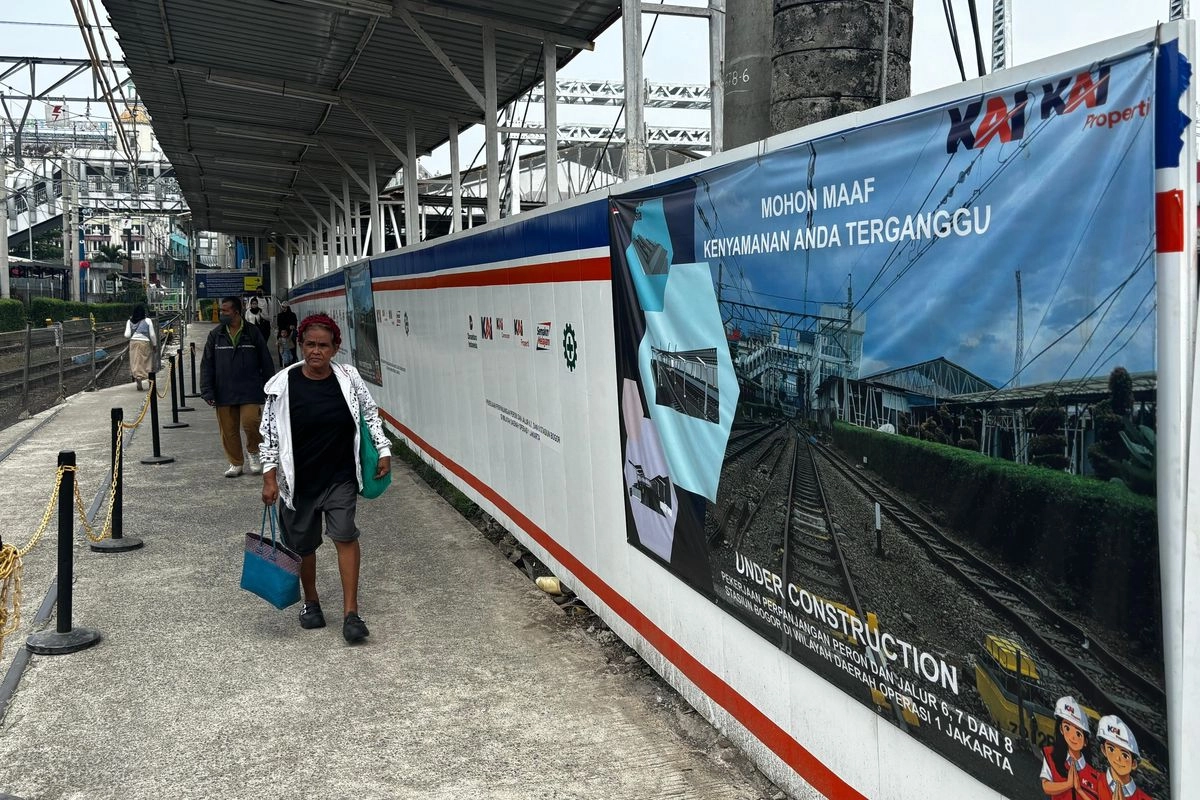 3 Peron di Stasiun Bogor Diperpanjang, Kapan Selesainya?