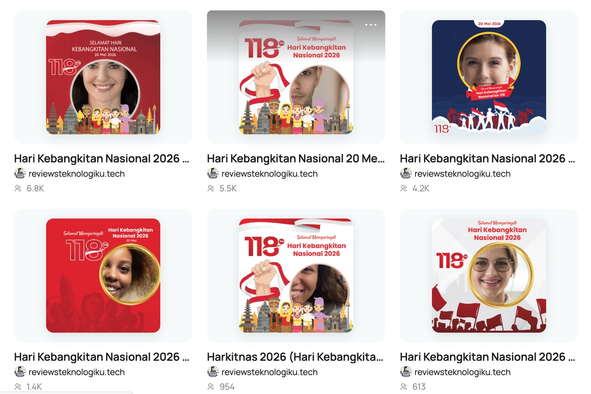 60 Link Twibbon Hari Kebangkitan Nasional 2026, serta Ucapan dan Poster Menarik