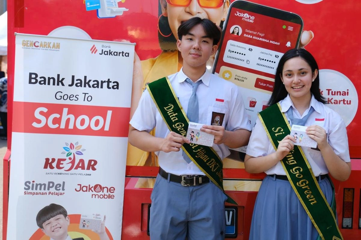 Bank Jakarta Kelola 2,4 Juta Rekening Pelajar, Simpanan Rp 1,81 T