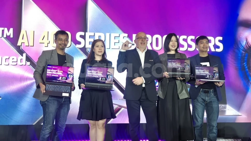 AMD Ryzen AI 400 Series Resmi Meluncur, Prosesor Laptop AI Copilot+ Makin Kencang