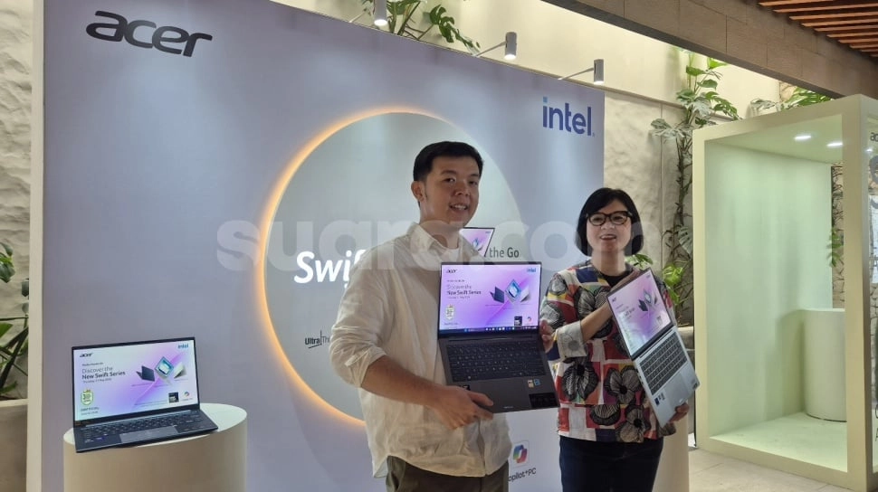 Acer Rilis Laptop AI Swift Series Terbaru, Copilot+ PC Tipis dengan Baterai Tahan 26 Jam
