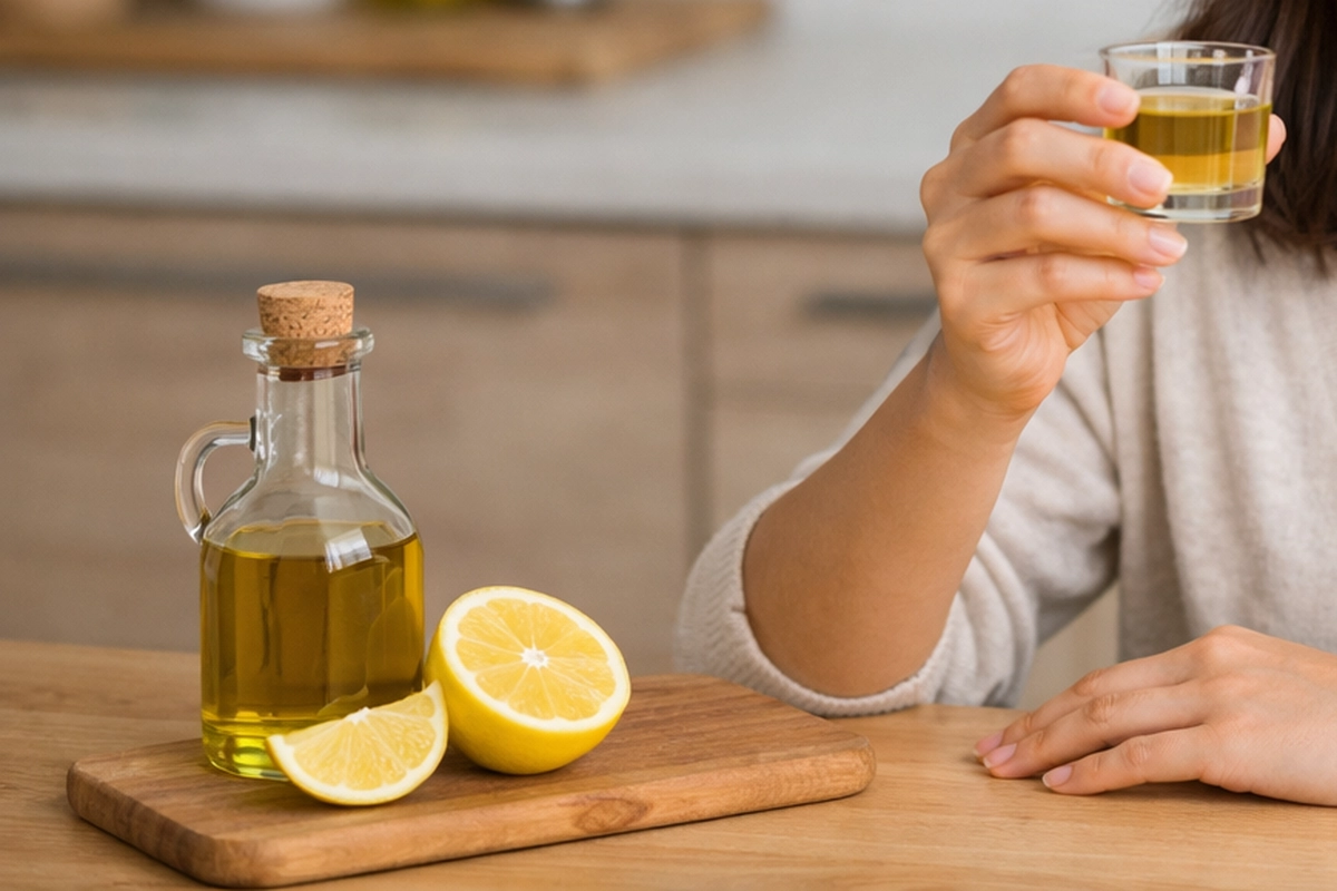 Olive Oil Lemon Shot Viral di TikTok, Dokter Ingatkan Risiko Mual dan Diare
