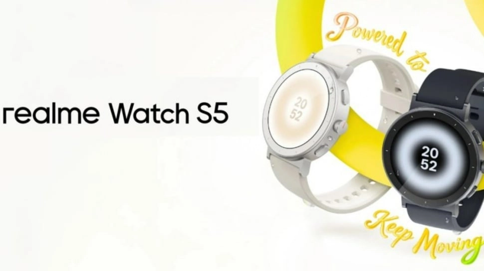Realme Watch S5 Hadir dengan Layar AMOLED Mewah, Baterai Tahan 20 Hari