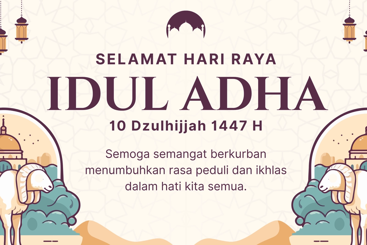 100 Kata-kata Idul Adha untuk Dikirim ke Grup WhatsApp Keluarga, Teman, dan Kantor