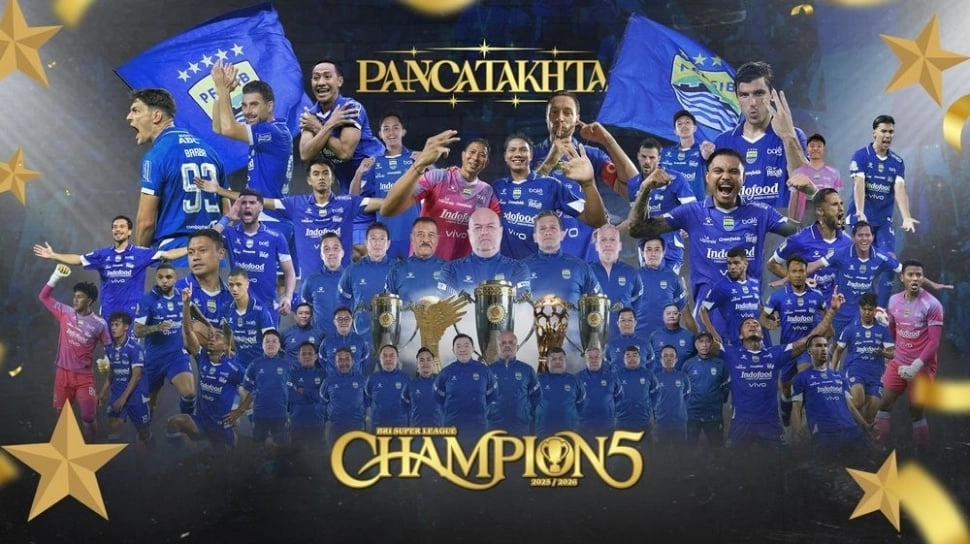 Dari Kejurnas ke Super League, Mengintip 10 Gelar Juara Persib Sepanjang Sejarah!