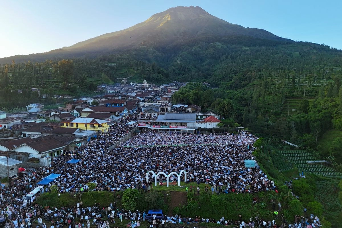 Jadwal Shalat Idul Adha di Garung Wonosobo, Kapasitas 7.000 Jemaah