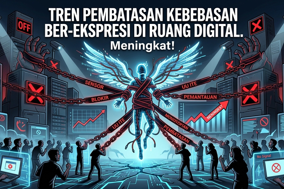 SAFEnet Ungkap Tren Meningkatnya Pembatasan Berekspresi di Ruang Digital