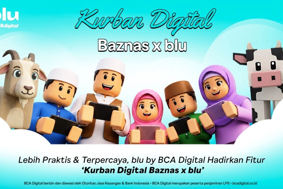 Simak Cara Kurban Digital Lewat Aplikasi blu by BCA Digital