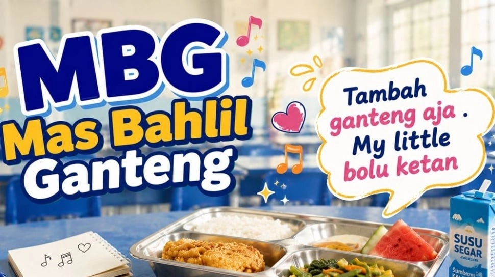 Lagu 'MBG Mas Bahlil Ganteng' Ciptaan Siapa? Video Aslinya Ditonton 13 Juta Kali