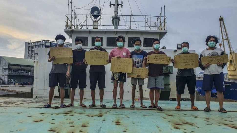 Miris! 6 Bulan Melaut Bertaruh Nyawa, Awak Kapal Perikanan Cuma Digaji Rp500 Ribu