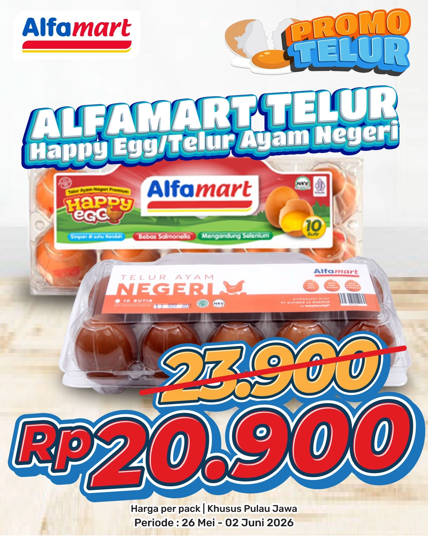 Promo Alfamart Hari Ini 26 Mei - 2 Juni, Diskon hingga 50 Persen