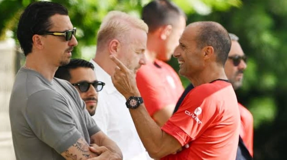 AC Milan Chaos! Allegri dan Ibrahimovic Nyaris Baku Hantam di Restoran