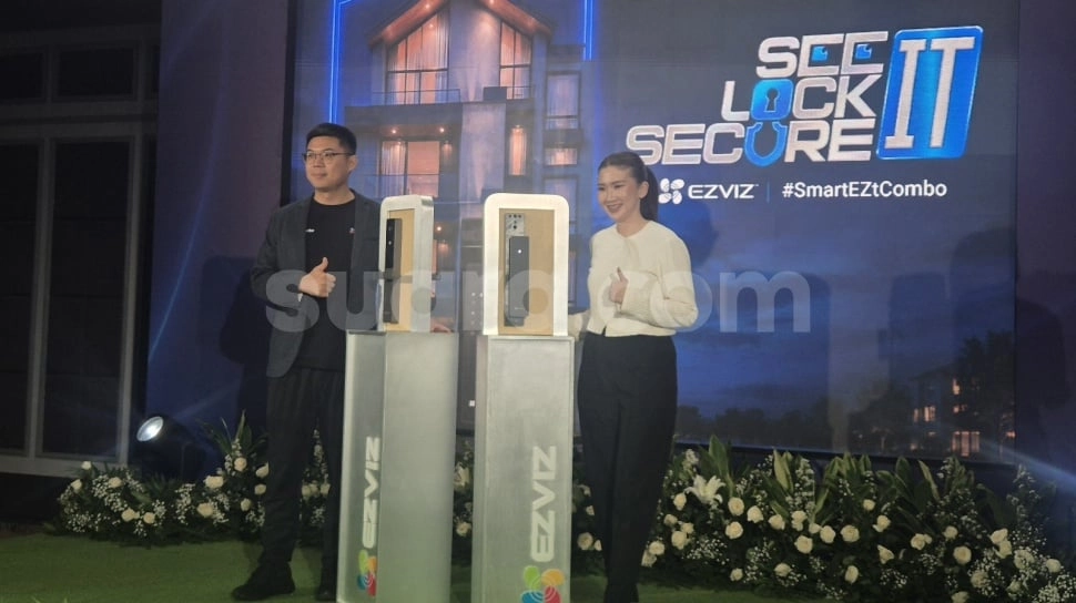 Smart Lock Ezviz Terbaru Resmi Meluncur, Bisa Buka Pintu Pakai Wajah dan Telapak Tangan