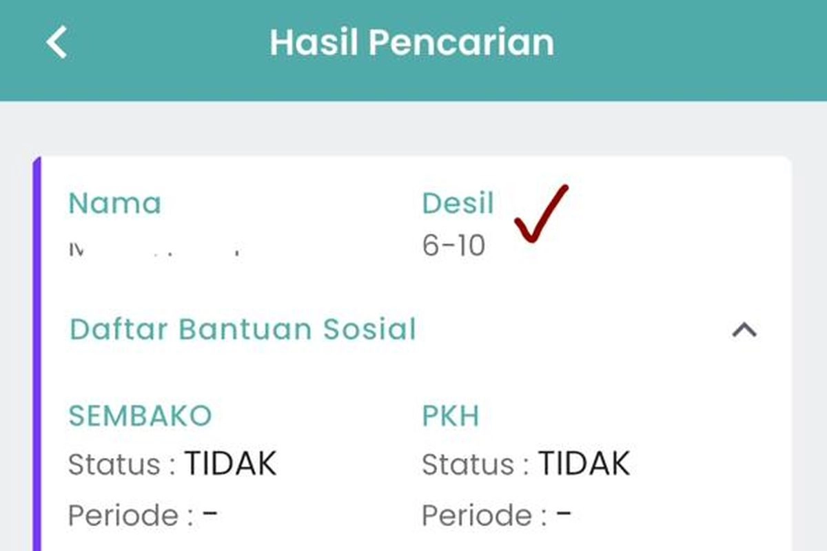 Anda Masuk Desil Berapa? Begini Cara Cek Status Bansos Pakai NIK KTP Lewat HP