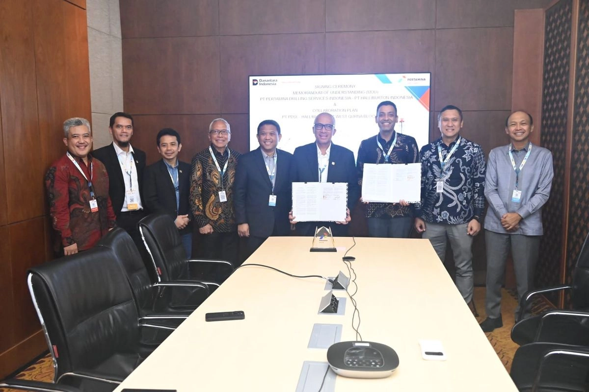 Pertamina Drilling-Halliburton Perkuat Kerja Sama Jasa, Bidik Peluang Proyek Migas di Timur Tengah
