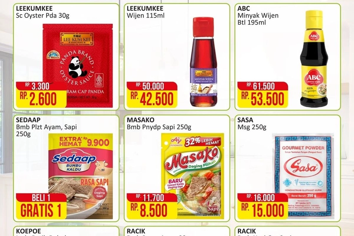 Promo Alfamart Kebutuhan Dapur hingga 31 Mei 2026, Masako dan Sasa Turun Harga