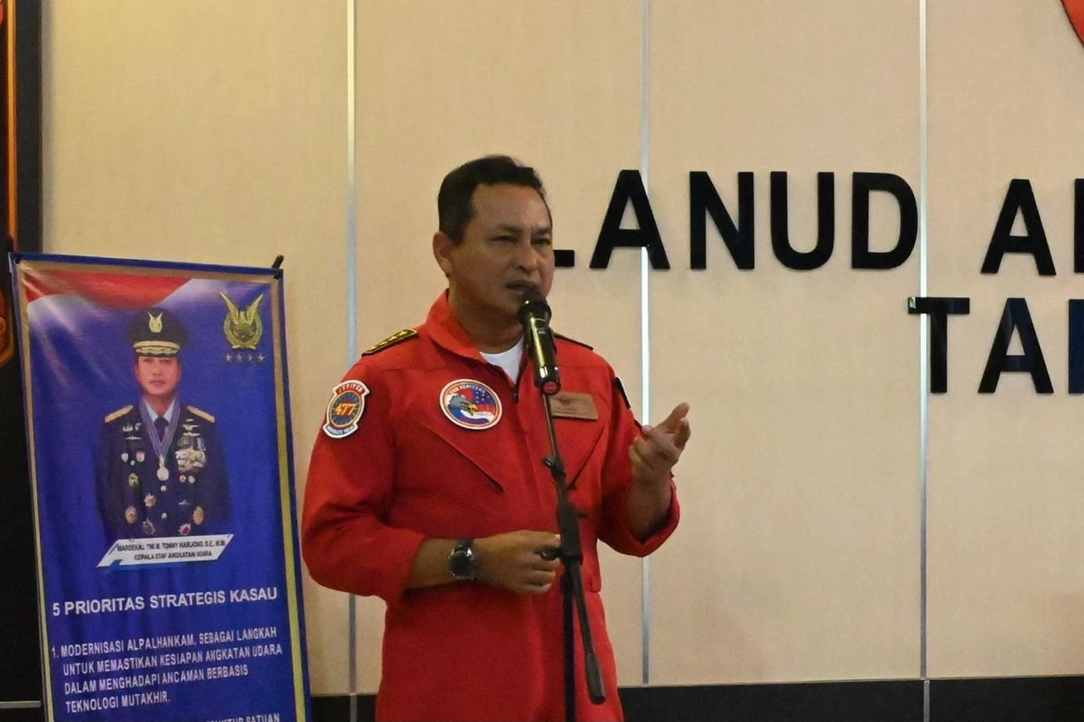 KSAU Minta Prajurit TNI AU Jaga Kehormatan Kesatuan, Tekankan Humanis ke Warga