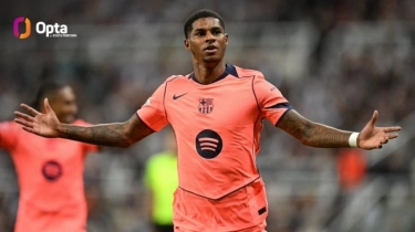 Barcelona Tetap Bidik Marcus Rashford Meski Sukses Amankan Anthony Gordon