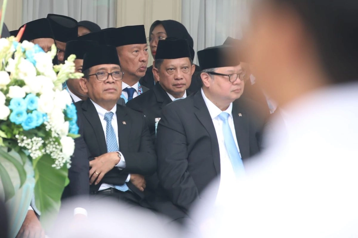 Mendagri Hadiri Upacara Peringatan Hari Lahir Pancasila 2026 di Gedung Pancasila