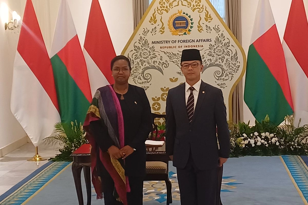 Indonesia Gelar Pertemuan Bilateral dengan Madagaskar