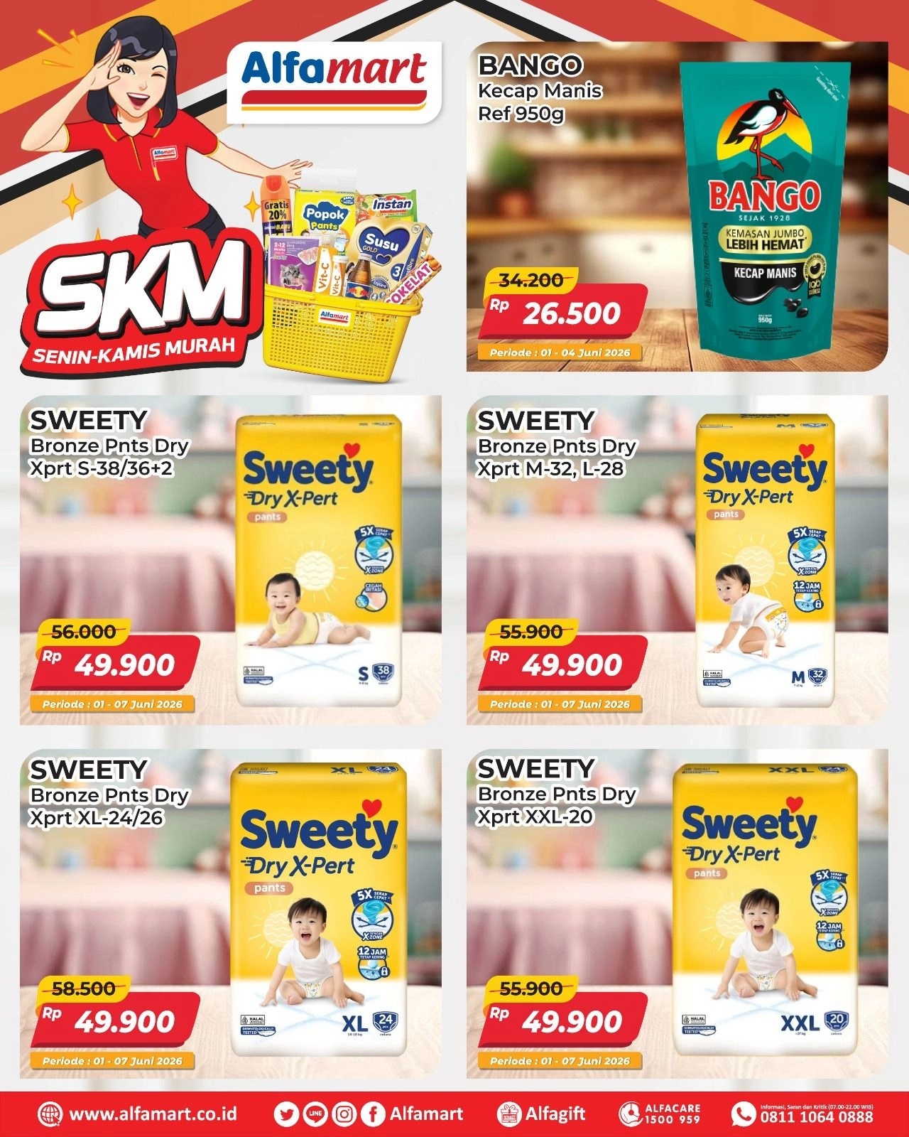 Promo Alfamart Hari Ini 4 Juni 2026, Diskon hingga 40 Persen