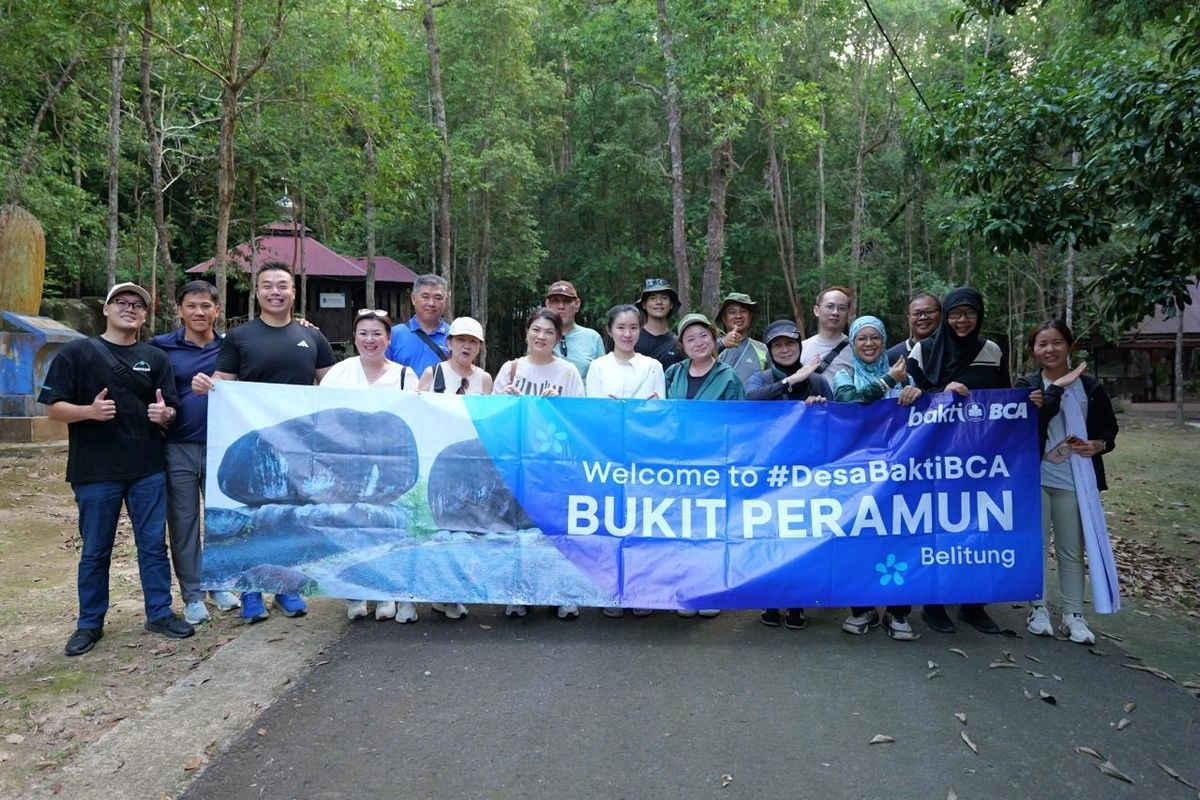 Ajak Pelaku Pariwisata ke Bukit Peramun, Bakti BCA Buka Peluang Pasar Turis Mancanegara