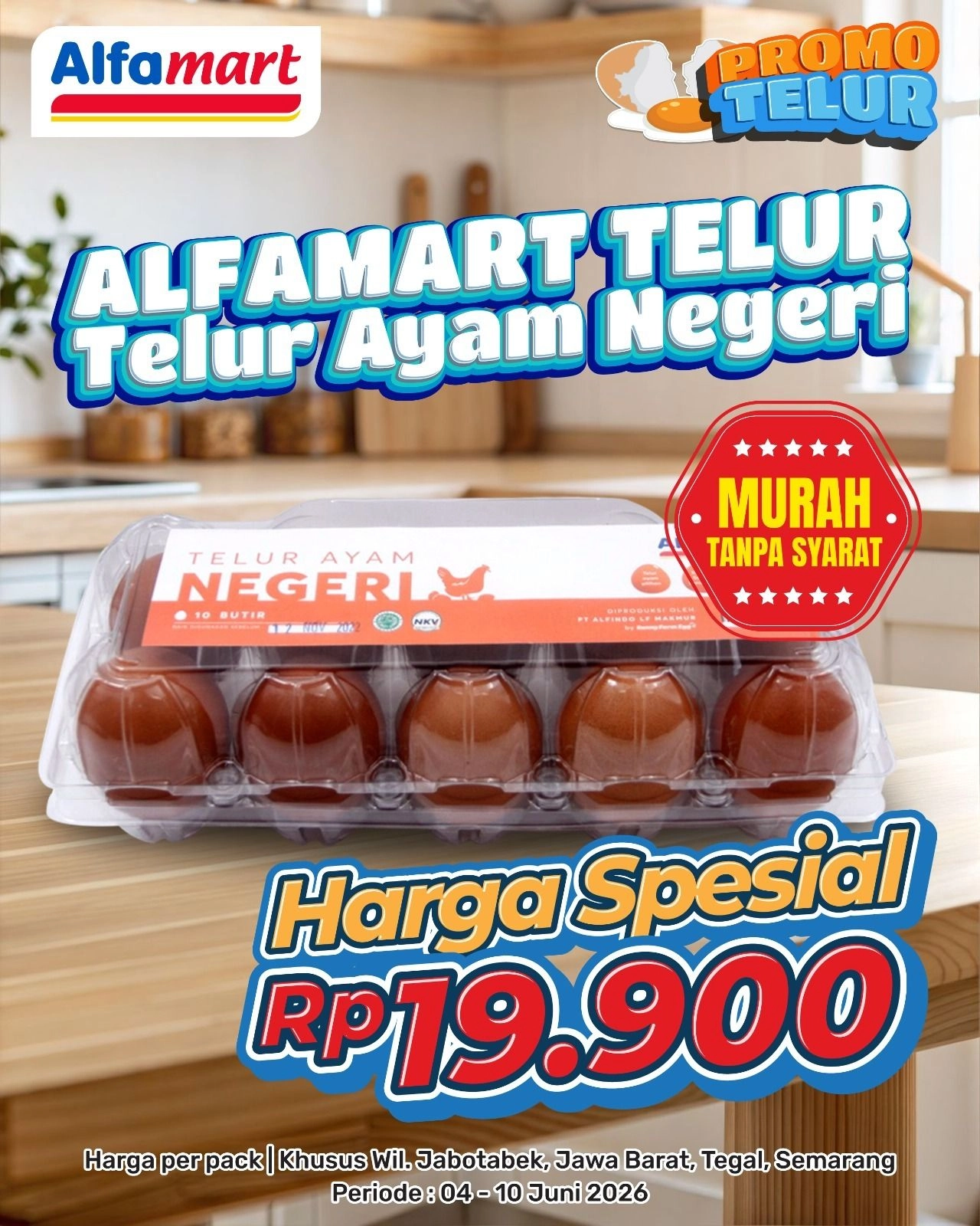 Promo Alfamart Hari Ini 5 Juni 2026, Telur Ayam Negeri Rp 19.900