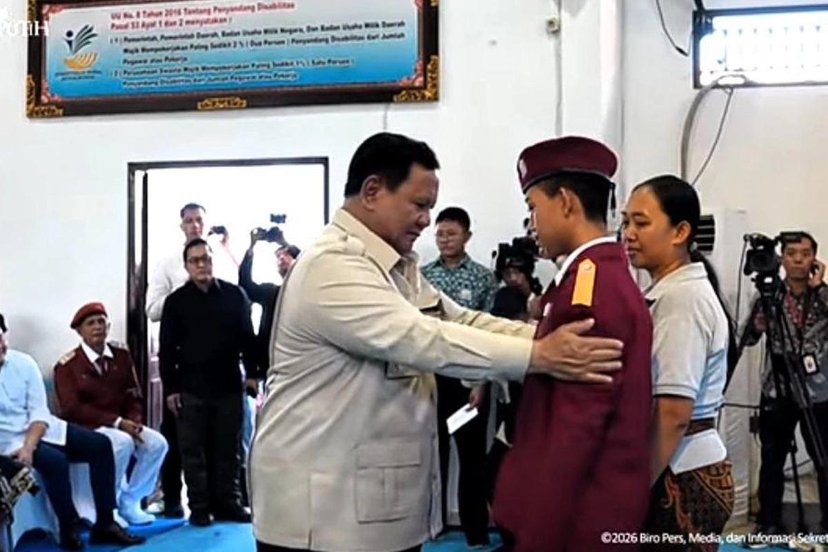 Prabowo Resmikan SRMP 17 Tabanan Bali: 1 Tambah 7 adalah 8, Angka Baik