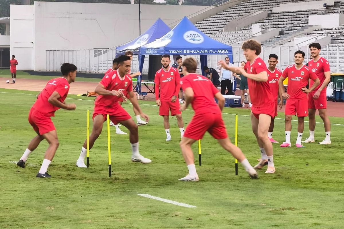 Kunjungan Ketum PSSI pada Sesi Latihan Timnas Indonesia, Bicara Banyak dengan Hilgers