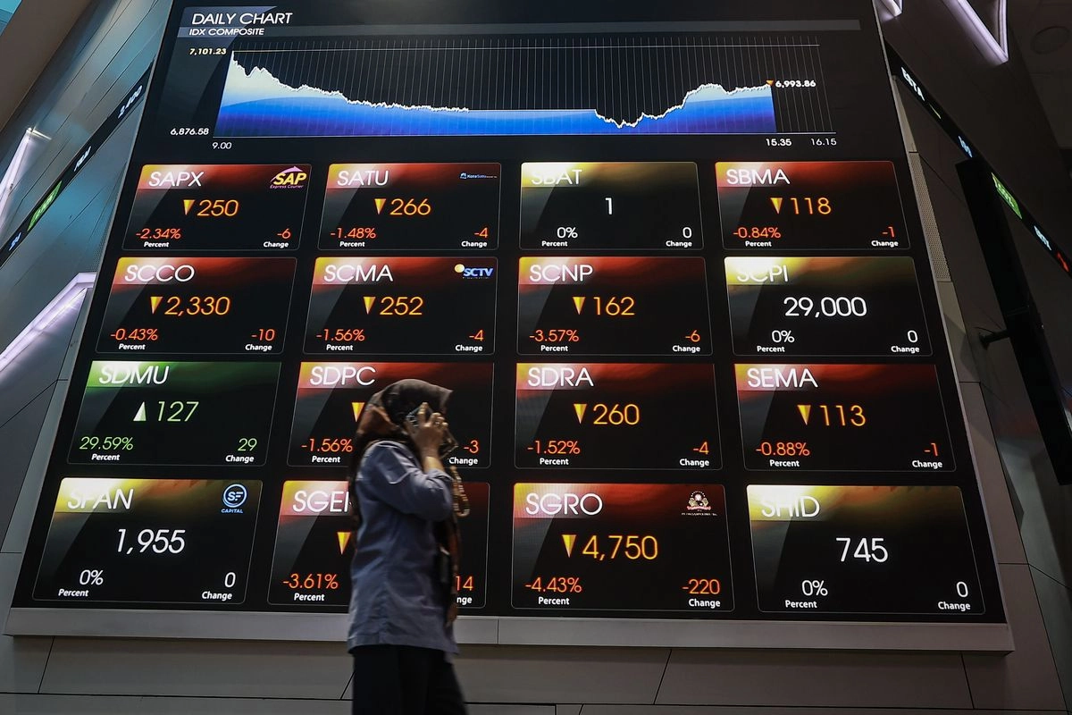 IHSG Sesi I Hari Ini, BBCA, BBRI, BMRI, dan BBNI Menghijau