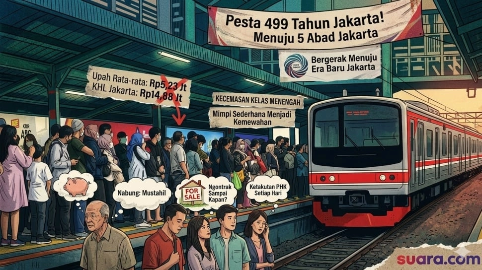 Jakarta 499 Tahun: Kota yang Berlari, Kelas Menengah yang Kehabisan Napas