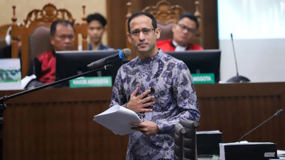 Jaksa Minta Hakim Tolak Nota Pembelaan Nadiem Makarim
