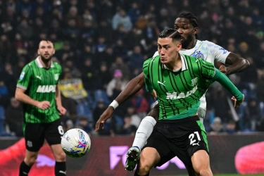 Jay Idzes Jadi Pemain Sassuolo dengan Menit Bermain Terbanyak Musim ini
