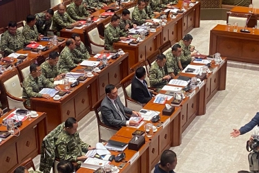 Menhan Minta Tambahan Angaran Rp 195 Triliun, Singgung Tugas TNI Bangun Jembatan
